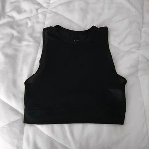 Nike mesh crop top